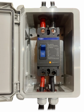 DC 250A bipolaire beschermingskast voor lithiumbatterijen Delong